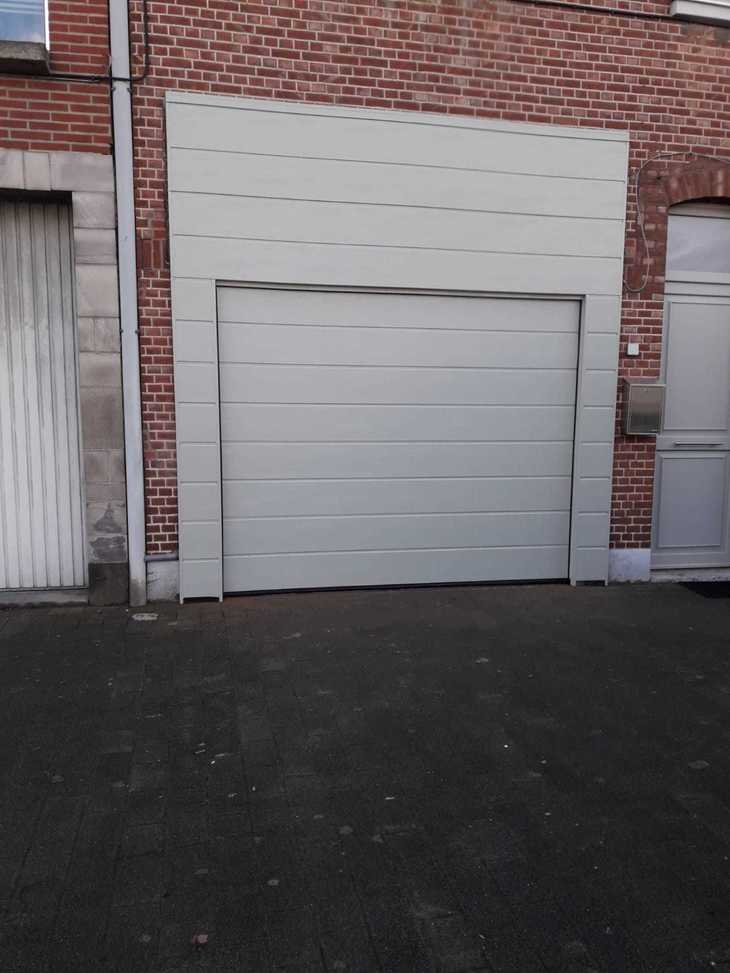 Garagepoorten M-profilering Woodgrain
