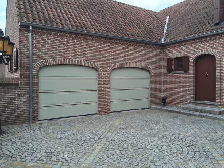 Garagepoorten T-profilering