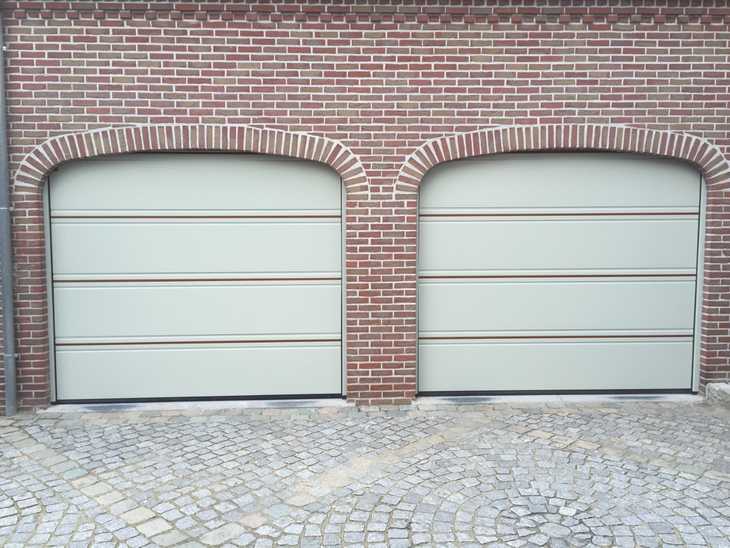 Garagepoorten T-profilering