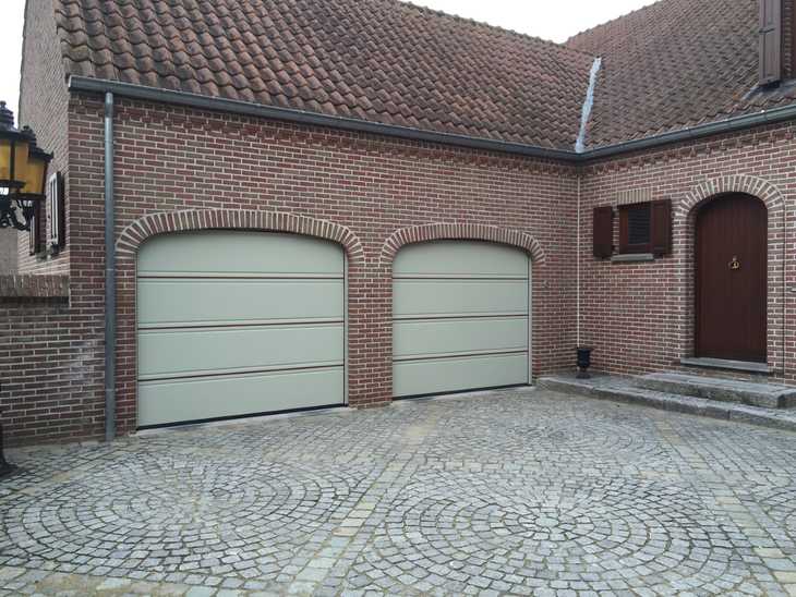 Garagepoorten T-profilering