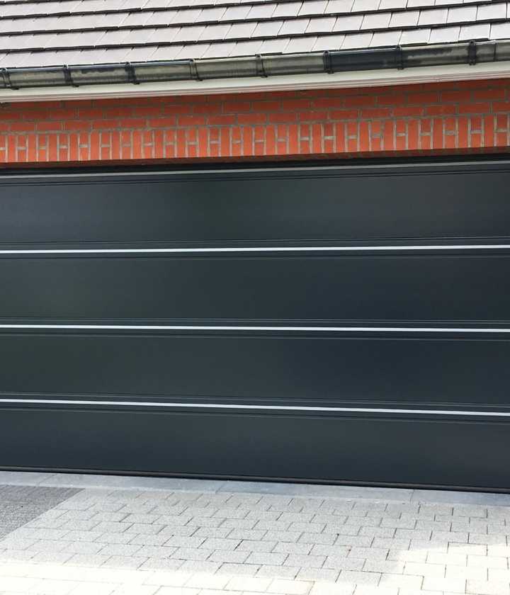 Garagepoorten T-profilering
